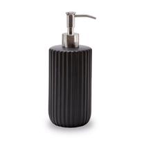 Skysto muilo dozatorius Aquanova Ribba, juoda sp., 0.47 l