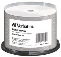 Ierakstāms kompaktdisks Verbatim, 4.7 GB, 50gab.