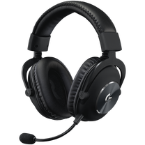 Belaidės žaidimų ausinės Logitech G Pro X Lightspeed Wireless 981-000907, juoda sp.