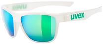 Sporta saulesbrilles Uvex LGL 41, 62 mm, zila krās./balta krās./zaļa krās.