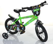 Vaikiškas dviratis Bimbo Bike Cosmos 77333, žalia sp., 16"