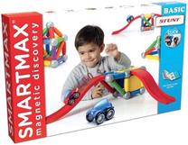 Magnetinis konstruktorius Smartmax Stunt Cars 502, 20 vnt., įvairių spalvų