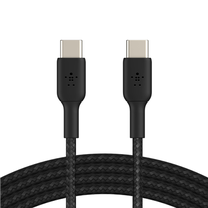 Kabelis Belkin Boost Charge Braided, USB Type-C, juoda sp.