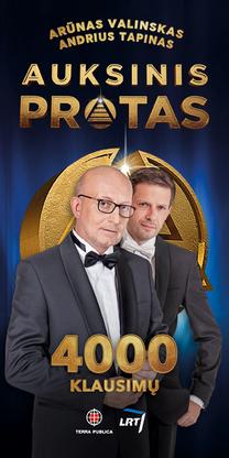 Kortų žaidimas Auksinis protas. 4000 klausimų, LT