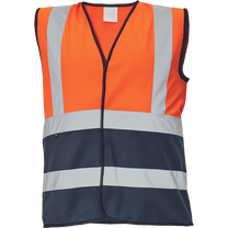Veste universāls Cerva Lynx Duo HV, navy blue krās., XXXL izmērs