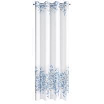 Naktinė užuolaida Noa ZKKS-01, balta sp./žydra sp., 140 cm x 250 cm