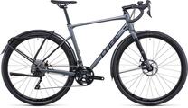 Dviratis gravel Cube Nuroad Pro FE, 28 ", 24" rėmas, juoda sp./pilka sp.