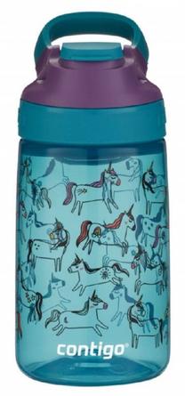 Ūdens pudele Contigo Gizmo Sip, zila krās., plastmasa, 0.42 l