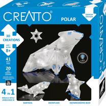 Конструктор Kosmos Creatto Polar 1KS03462, 41 шт., синий цв./белый цв.