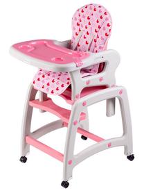 Стульчик для кормления EcoToys 5 in 1 DC01, розовый цв.