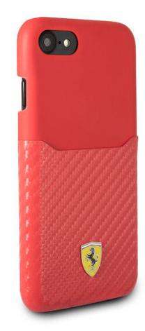 Telefona vāciņš Ferrari, sarkana krās., Apple