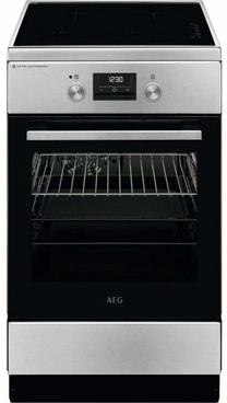 Indukcinė viryklė su elektrine orkaite AEG 6000 serija SteamBake CIB56491BM