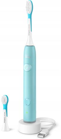 Электрическая зубная щетка Philips HX6600/13, синий цв.