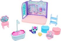 Rinkinys Spin Master Gabbys Dollhouse Deluxe Room Bathroom 6062036, įvairių spalvų