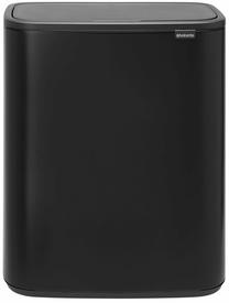 Šiukšliadėžė Brabantia Bo Touch, juoda sp., 60 l, 65.6 cm x 54.5 cm