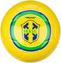 Futbolo kamuolys Avento Glossy World 16XO, 5 dydis, mėlyna sp./geltona sp./žalia sp.