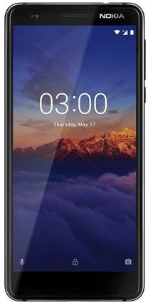 Mobilais telefons Nokia 3.1, 16 GB, melns krās.
