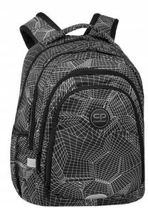 Mokyklinė kuprinė CoolPack Drafter Render, balta sp./juoda sp., 44.5 cm x 32 cm x 19 cm