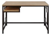 Rašomasis stalas Kalune Design Victory 541HDL1119, 120 cm x 60 cm, 75 cm, ąžuolo sp./juoda sp.