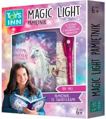 Vaikiškas dienoraštis Stnux Light Unicorn, įvairių spalvų