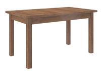 Valgomojo stalas išskleidžiamas ADRK Rodos 57, ruda sp., 140 - 180 cm x 80 cm x 76 cm