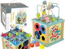 Развивающая игра Lean Toys Multi Function Bead Box, 31 см, многоцветный