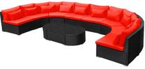 Lauko baldų komplektas VLX 11 Piece Garden Lounge Set