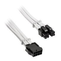 Ilgintuvas BitFenix BFA-MAC-44EPS45WK-RP 4+4-Pin-EPS12V female, 4+4-Pin-EPS12V male, 0.45 m, balta sp./juoda sp.