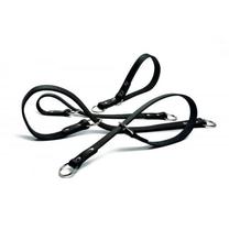 Petnešos šunims Beeztees, juoda sp., 450 mm x 16 mm, 45 cm