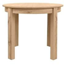 Stalas išskleidžiamas Bernardin, ąžuolo sp., 95 - 195 cm x 95 cm x 76 cm
