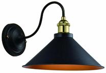 Valgusti seinale GTV Mani, E27, 1 x 40 W, must v. / must v.
