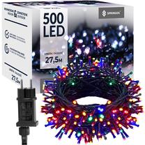 Lempučių girlianda Springos CL0542, 27.5 m, įvairių spalvų, 500 LED, Žalia sp.