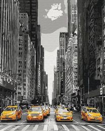 Tapymas pagal skaičius Picture Paint It! New York Taxi, įvairių spalvų