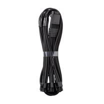 Kabelis Cablemod 12VHPWR 16-pin 12VHPWR PCIe 5.0, PCIe 8-pin, 0.6 m, melna krās.