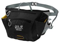 Krepšys ant juosmens Jack Wolfskin 2002394 Cross Run 2, juoda sp., 3 l