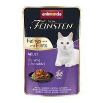 Mitrā kaķu barība Animonda Feinsten Duck, pīles gaļa, 0.85 kg