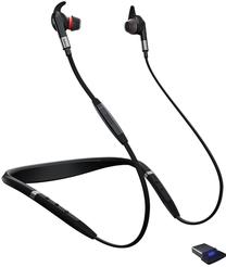 Bezvadu austiņas Jabra Evolve 75e, melna krās.