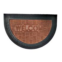 Придверный коврик Domoletti RBP-105 brown, коричневый цв., 40 см x 60 см x 0.8 см