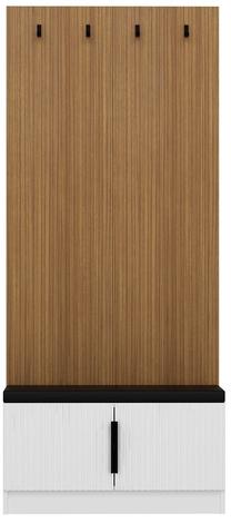 Prieškambario baldų komplektas Kalune Design Noah 8323, balta sp.
