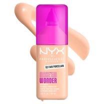 Skystas makiažo pagrindas NYX Professional Makeup MakeEm Wonder, 02 fair porcelain, 30 ml