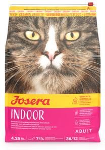 Kuiv kassitoit Josera Indoor, linnuliha, 4.25 kg