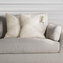 Dekoratyvinės pagalvėlės užvalkalas Restilo Softa, smėlio, 50 cm x 70 cm, 2 vnt.