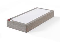 Čiužinys Sleepwell Black Multipocket Harrisson Light Grey, 200 cm x 90 cm, kietas