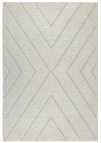 Paklājs Domoletti Ideal, balta krās./pelēka krās., 290 cm x 200 cm