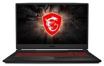 Nešiojamas kompiuteris MSI GL GL75 9SCXR-040XPL PL, Intel® Core™ i5-9300H Processor, 8 GB, 512 GB, 17.3 ", Nvidia GTX, juoda sp., EN, Dos