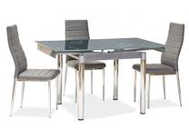 Stalas išskleidžiamas Modern GD-082, pilka sp., 80 cm x 131 cm x 75 cm