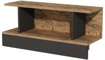 ТВ стол Kalune Design Anka, антрацитовый цв./коричневый цв., 29.5 см x 90 см x 40.6 см