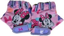 Велосипедные перчатки детские Volare Minnie, розовый цв./фиолетовый цв.