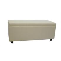 Pufas Qiyao Furniture HY-9104, smėlio sp./smėlio ruda sp., 120 cm x 50 cm x 47 cm
