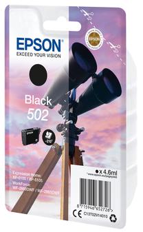 Rašalinio spausdintuvo kasetė Epson Singlepack 502, juoda sp., 4.6 ml